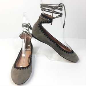 SIGERSON MORRISON Ballerina Flats Lace Up